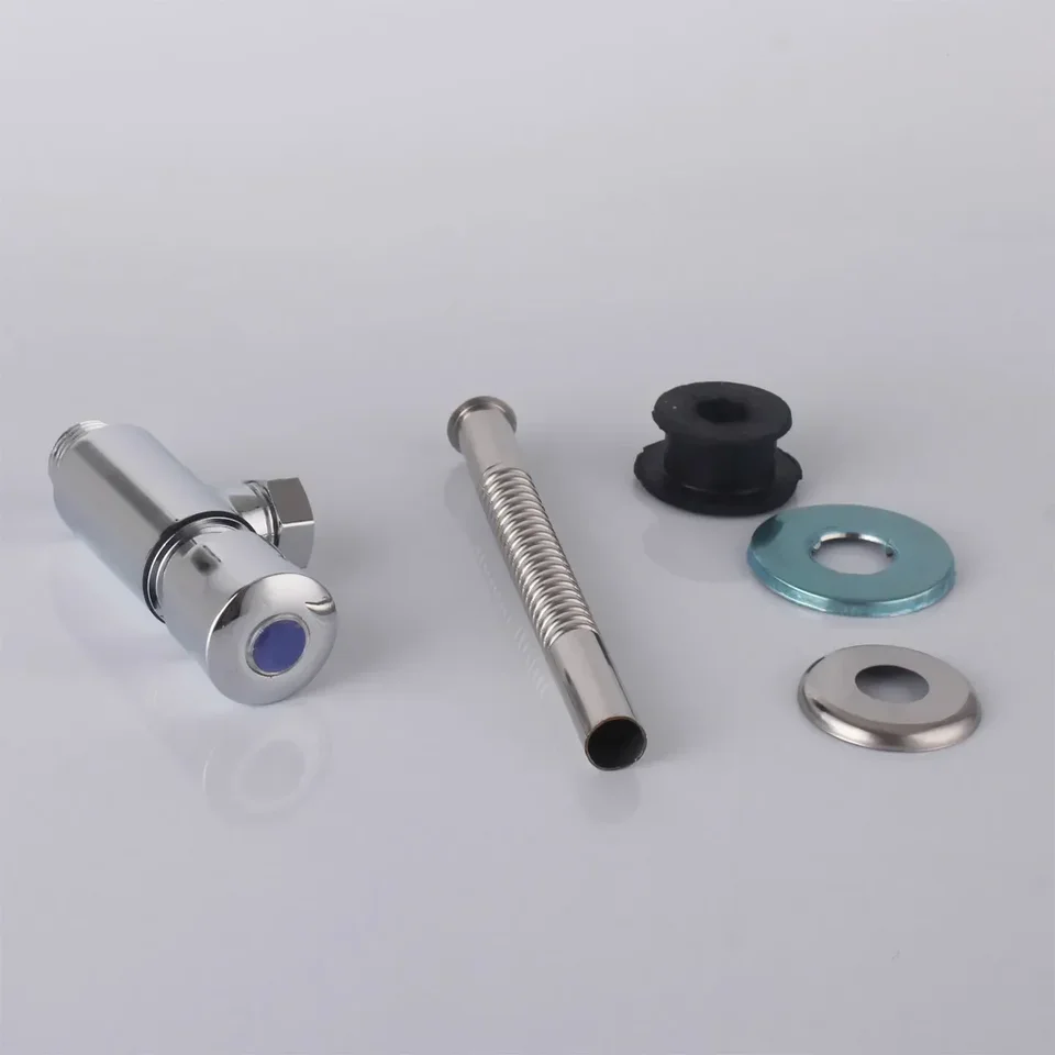Toilet Valve Flush | Self-Closing Brass Urinal | Delay Action Hand Press - Thumbnail 6
