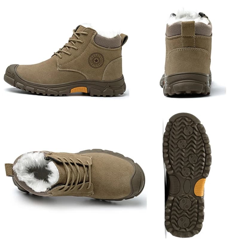 Men's Steel Toe Cap Boots | Anti-Piercing & Warm | Winter Work Safety - Thumbnail 6