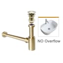 Brushed gold No hole