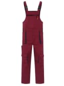 Burgundy bib pants