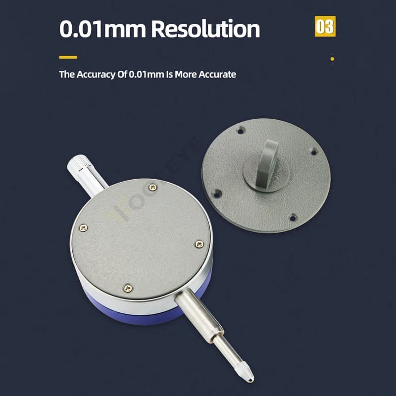 Dial Test Indicator Magnetic Stand | Universal Holder | Bore Gauge Measurement - Thumbnail 4