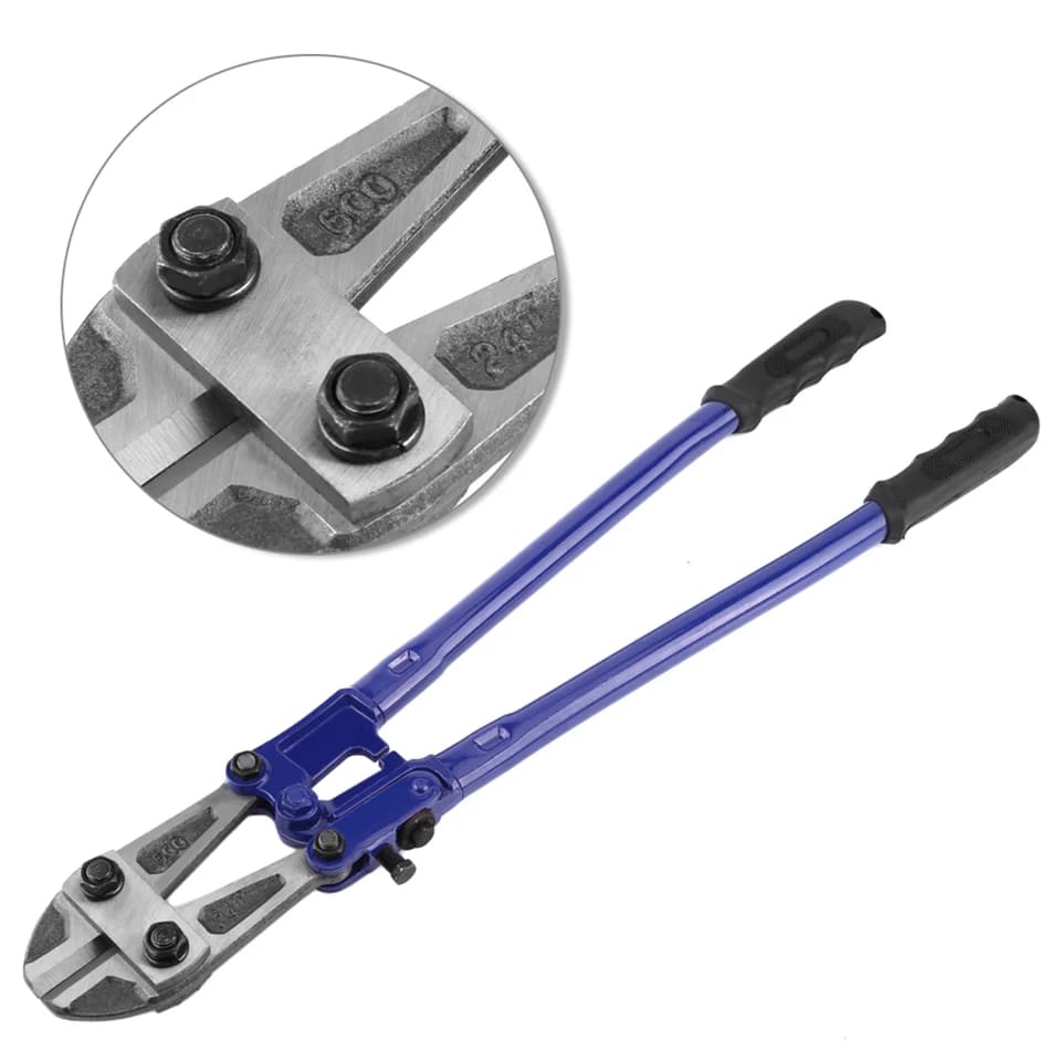 24" (600mm) Heavy-Duty Bolt Cutter | Wire Rope & Power Cable Shears | Industrial Grade - Thumbnail 4