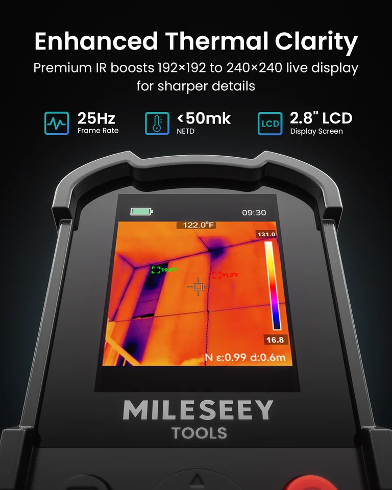 Thermal Camera TR10 | 192x192 Infrared Imager | HVAC Leak Detection - Thumbnail 7