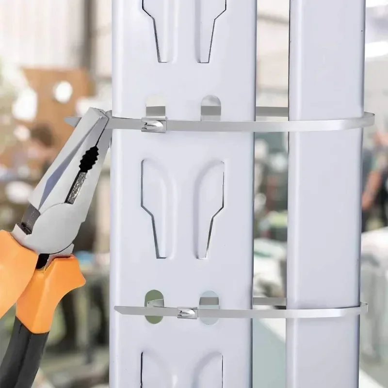 Cavity Wall Ties Stainless Steel | Heavy Duty Self-Locking Fasteners | Industrial Cable Management - Thumbnail 5