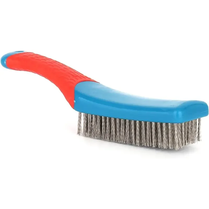 Steel Wire Brush | Heavy Duty Rust & Paint Remover | Deep Cleaning with Grip Handle - Image 1