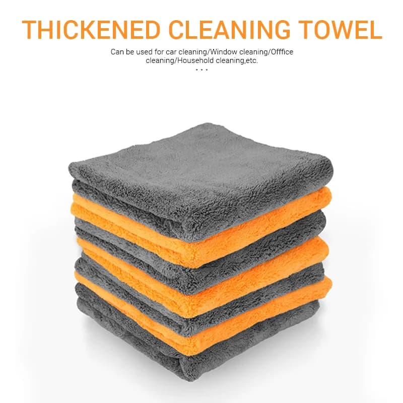 Microfiber Glass Cloths 40x40cm | Streak-Free Shine | Car & Home Cleaning - Thumbnail 3