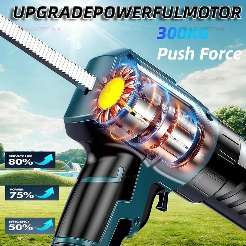 Cordless Battery Sealant Gun | 4 Speeds | Makita 21V Compatible - Thumbnail 6