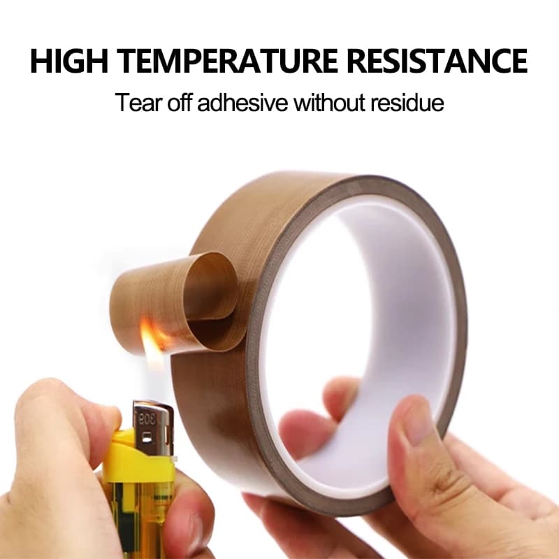 High-Temp PTFE Thread Tape | 0.13mm Thickness | Heat Sealer Insulation - Thumbnail 3