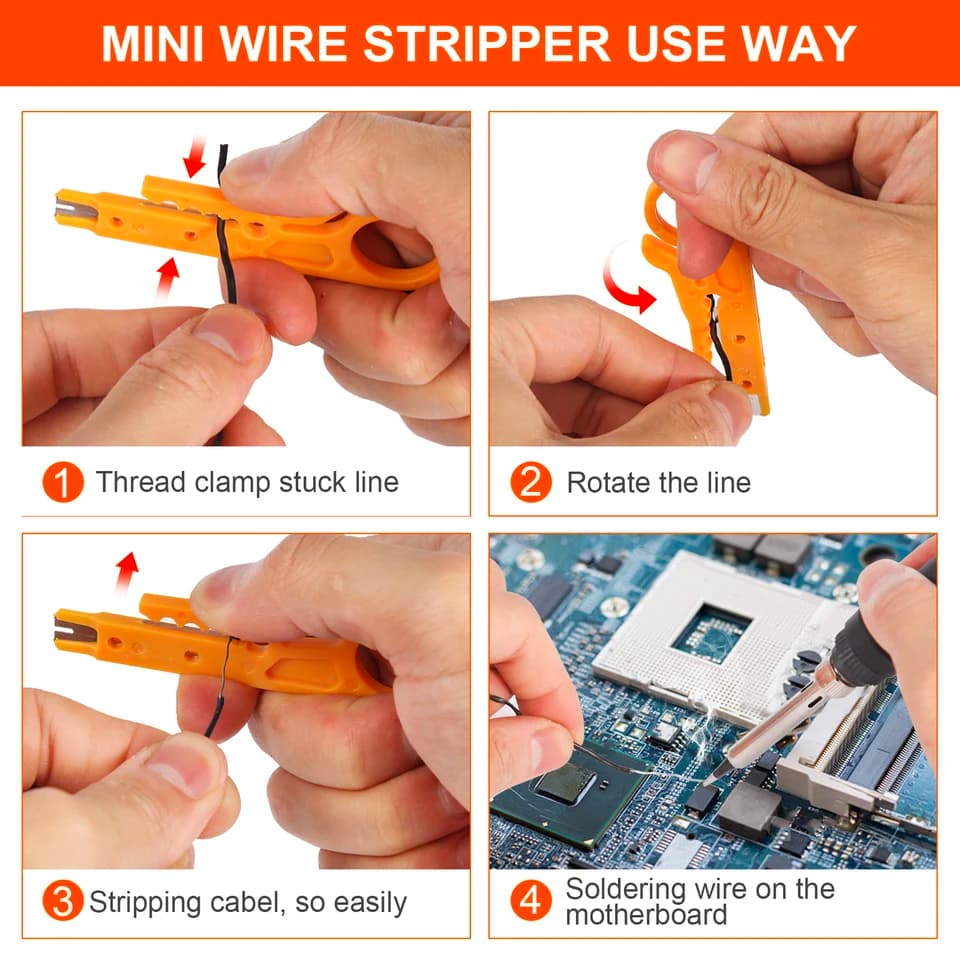 80W LCD Digital Soldering Iron Kit | Adjustable Temp with Switch | Electronics Repair - Thumbnail 5