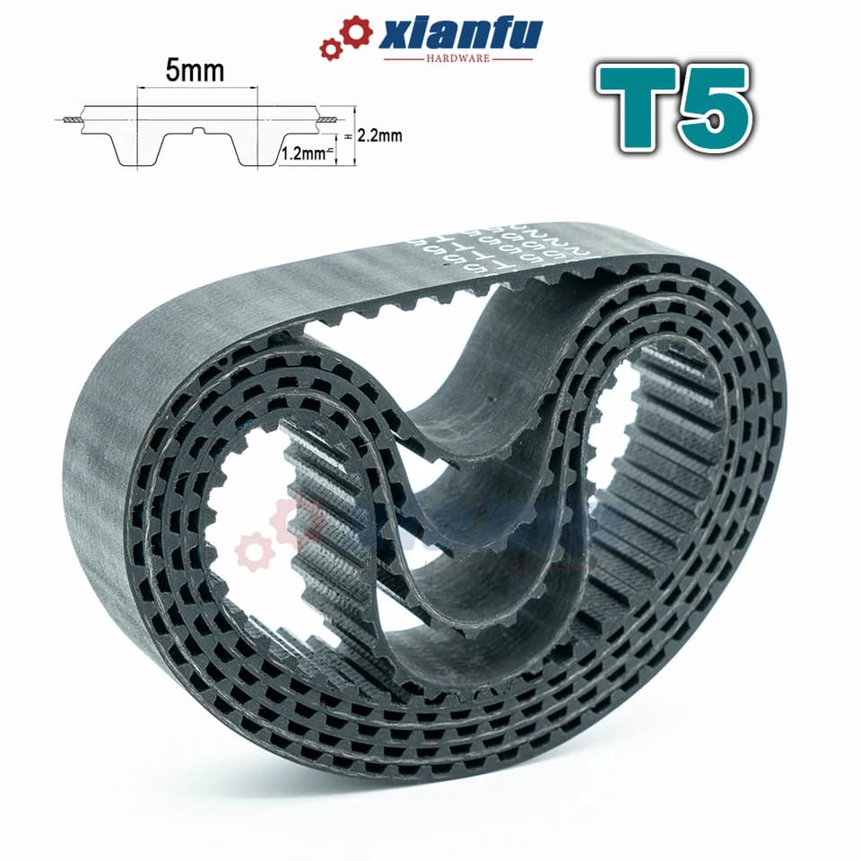T5 Timing Belt | Closed Loop Trapezoidal Tooth | CNC Drive, 6-40mm Width - Thumbnail 6