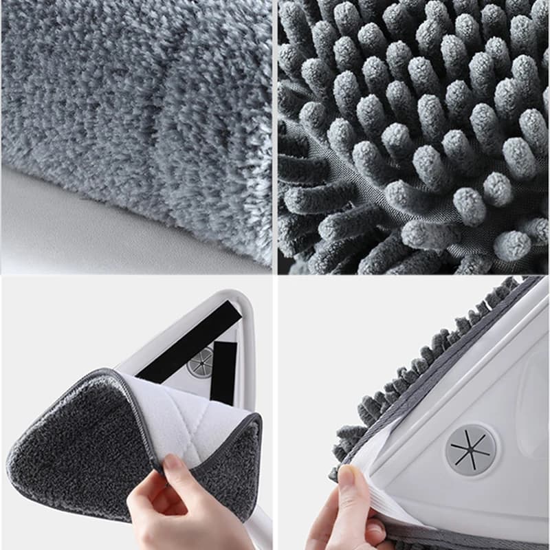 Window Cleaning Pole Telescopic | Triangle Head | Professional Glass Wiper - Thumbnail 6