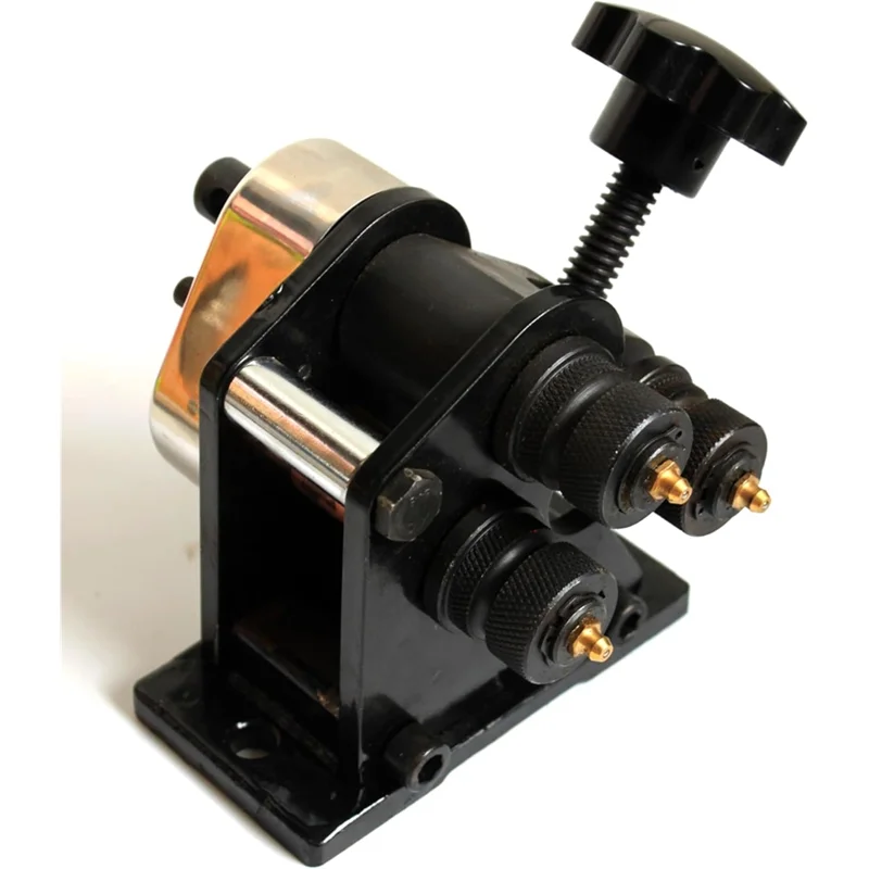 Hand-Operated Plate Roller | Manual 3-Roll Bender for Pipes & Sheet Metal - Image 1