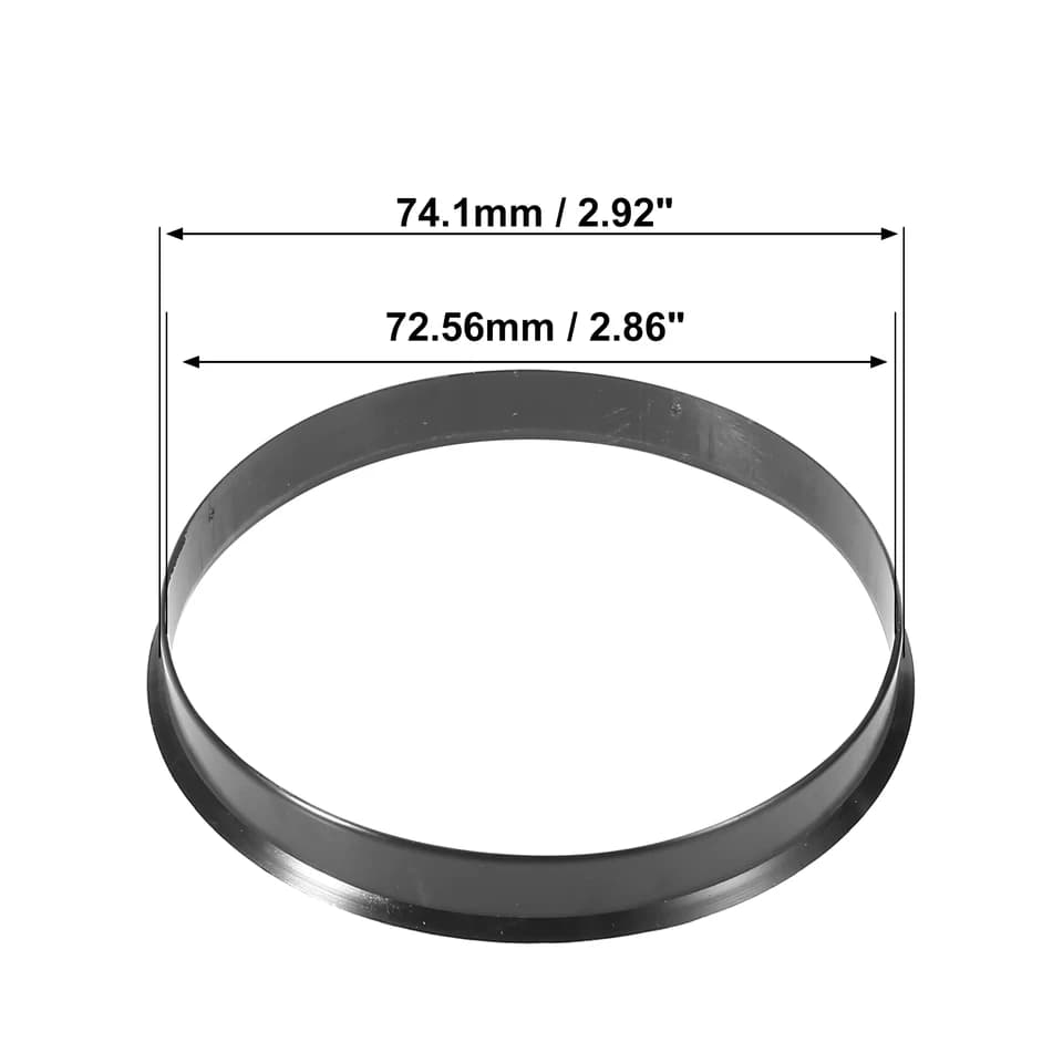 Centric Wheel Spacers | 64.1mm to 66.6mm | 4-Piece Plastic Ring Set - Thumbnail 5