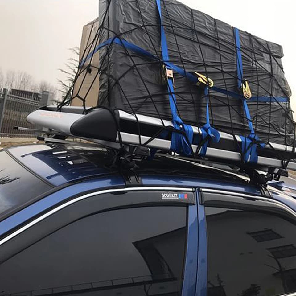 2M Ratchet Tie-Down Straps | Metal Buckle Cargo Belt | Luggage & Motorcycle Securement - Thumbnail 5