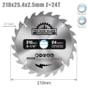 210x2.5x25.4x24T