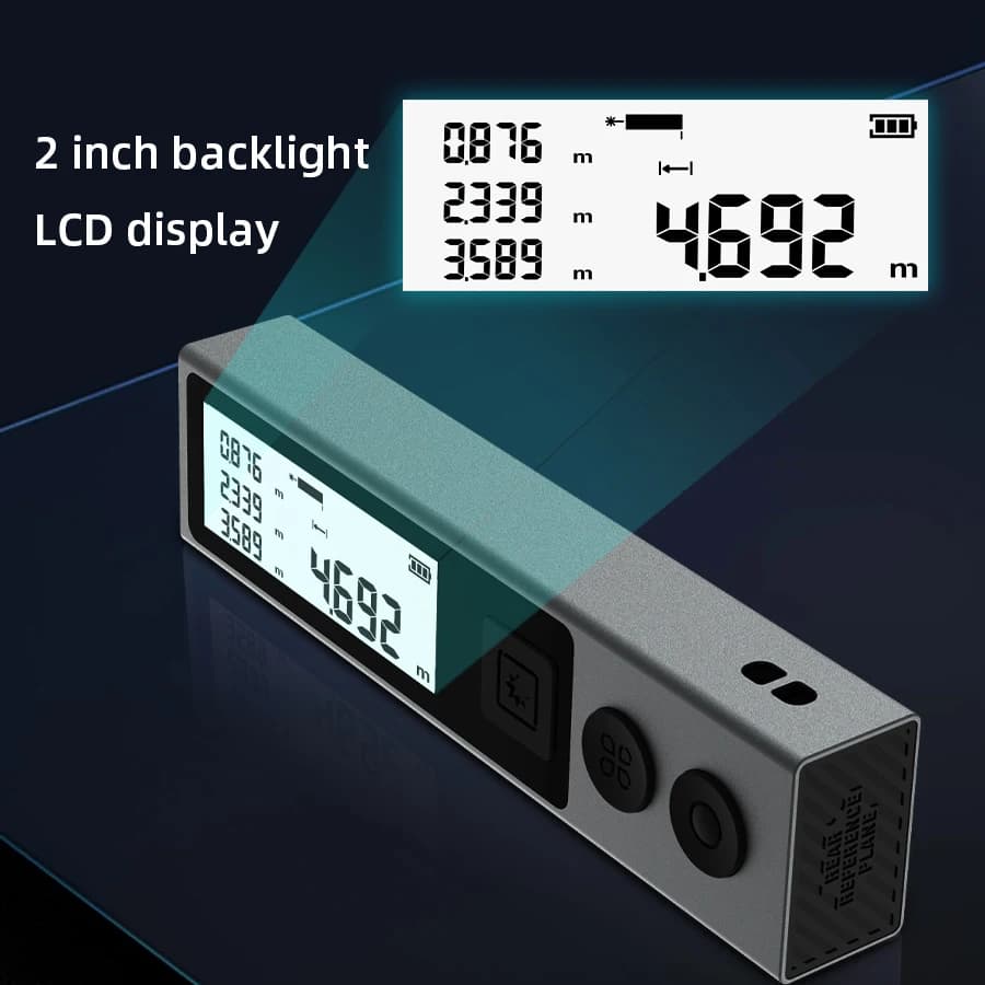MILESEEY M120 Laser Measure | 30/40m Bluetooth Metal Design | For Tradesmen & DIY - Thumbnail 6
