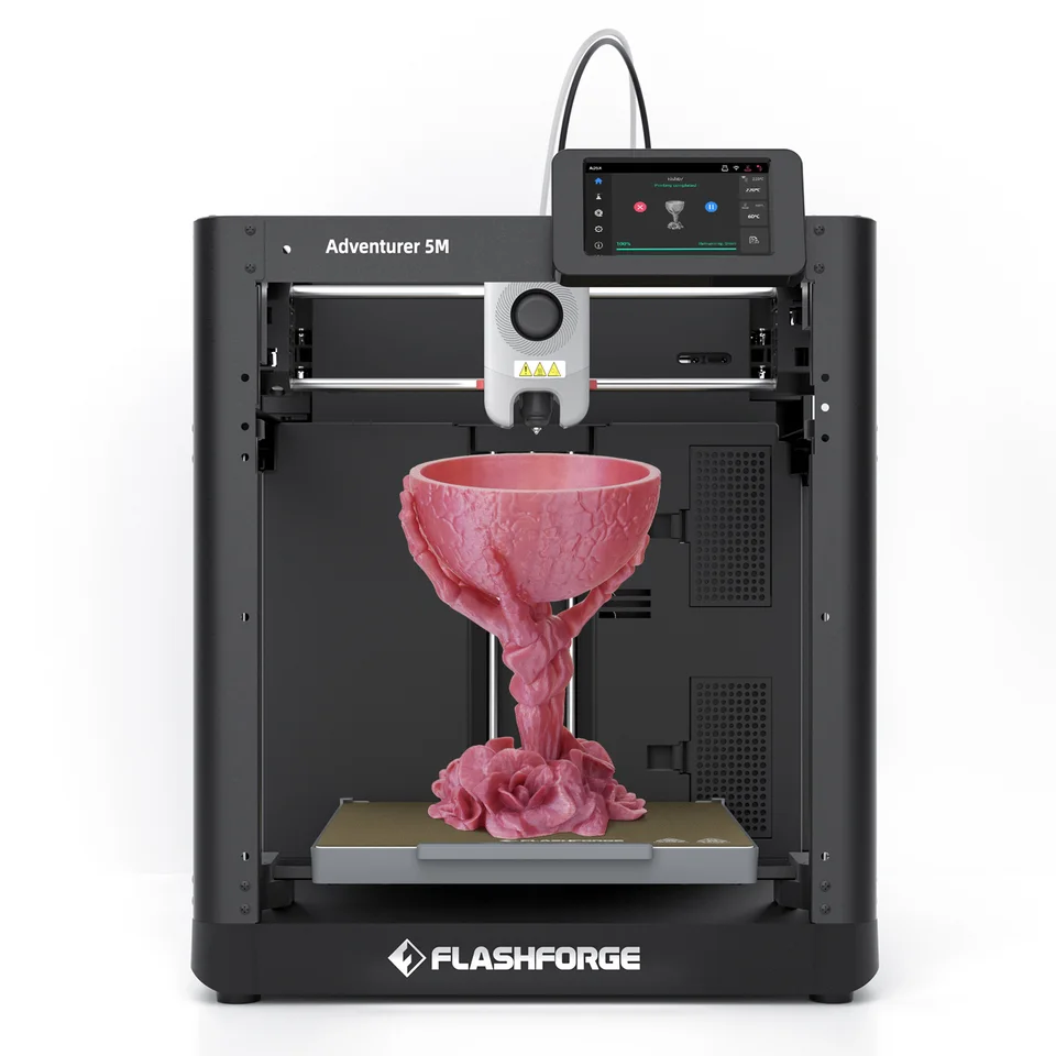 Flashforge AD5M 3D Printer | Fast Speed & Auto Levelling | 280°C Direct Extruder - Thumbnail 3
