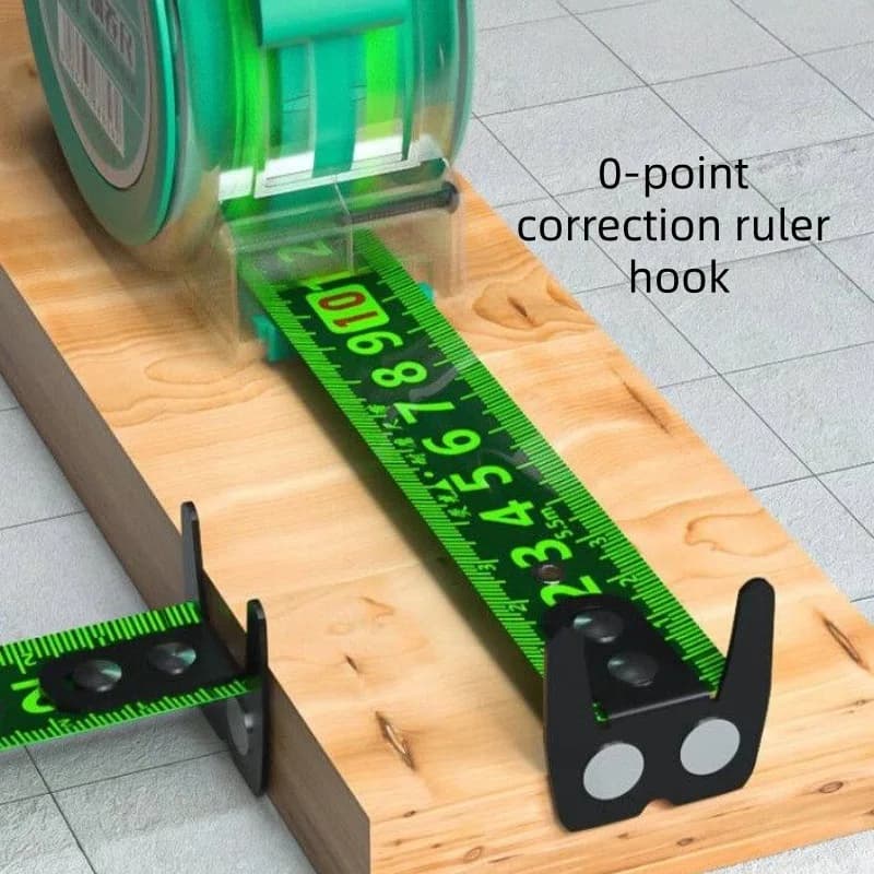 Magnetic Tape Measure | Fluorescent Steel Blade | Anti-Fall Design - Thumbnail 4