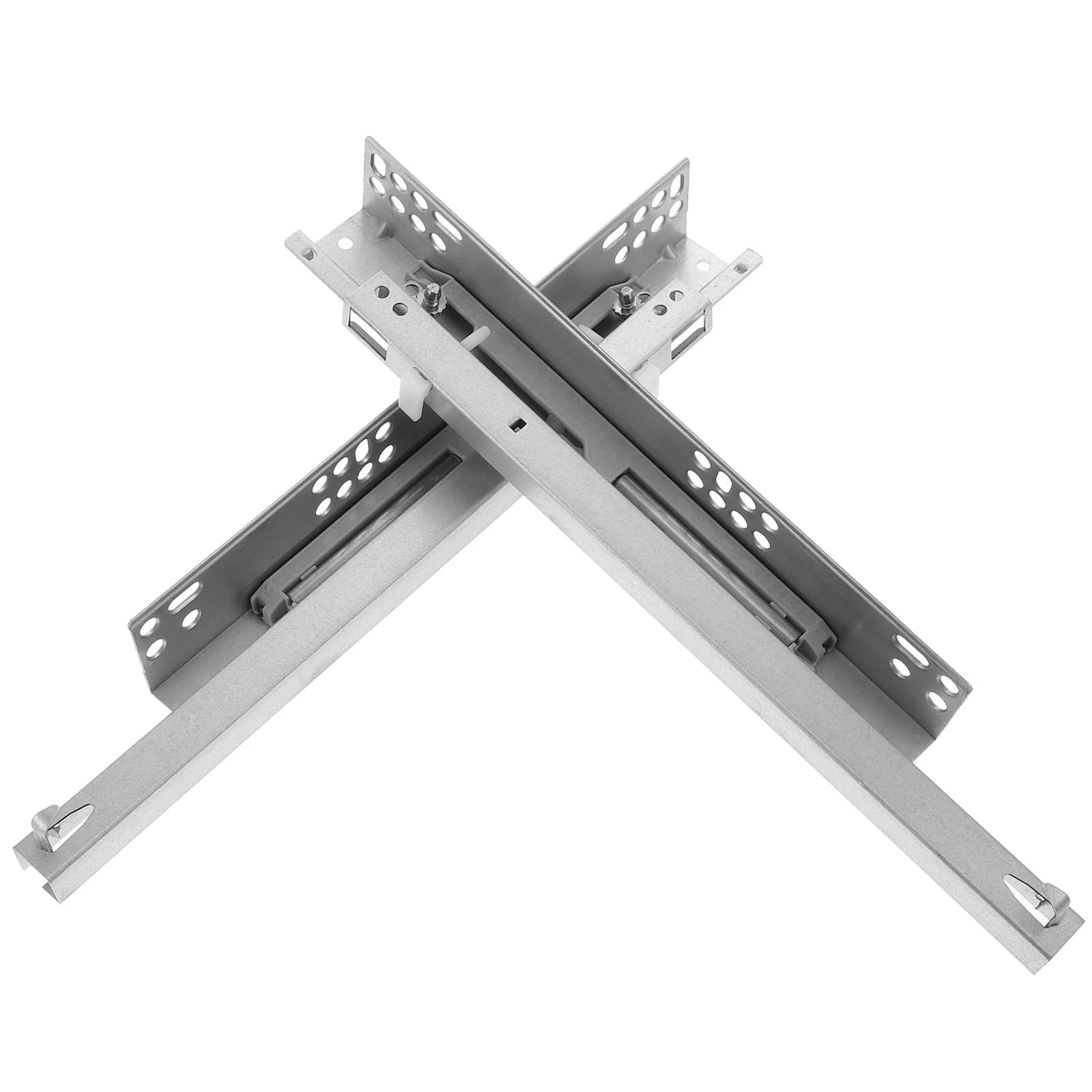 Undermount Drawer Slides | 2-Pack Heavy-Duty Soft-Close Rails | Cabinet & Dresser Replacement