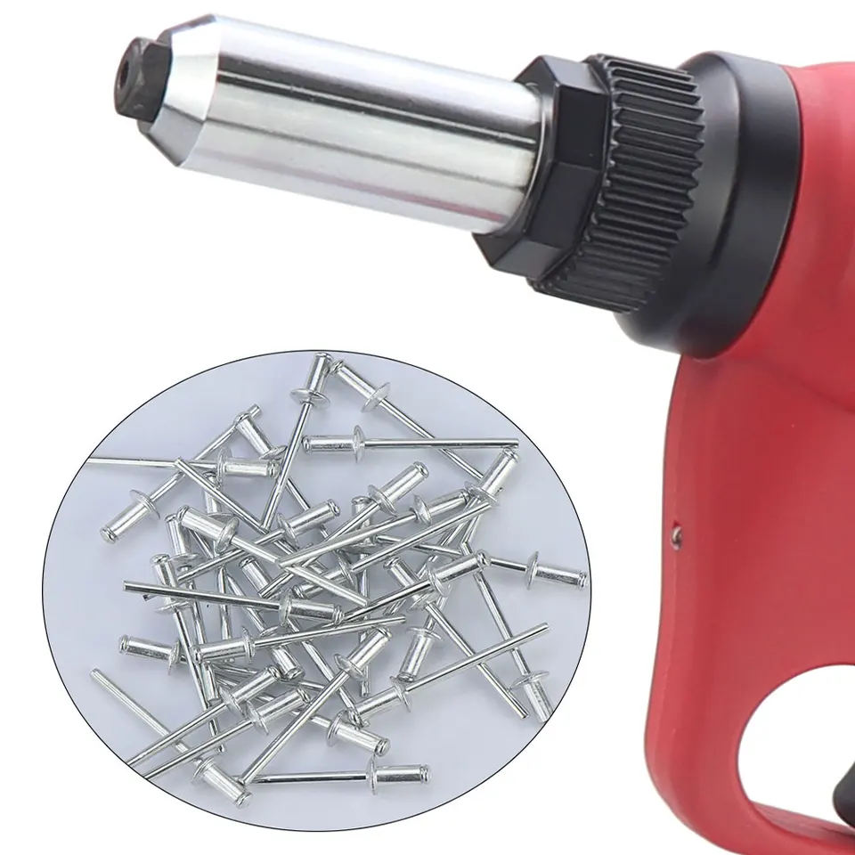 Electric Rivet Gun Kit | Cordless Lithium Battery | Trade & Automotive Use - Thumbnail 4
