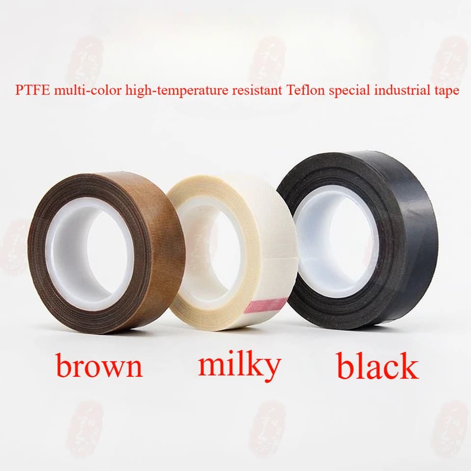 PTFE Thread Tape | High-Temp 300°C Insulated | Friction Resistant, Multi-Width - Thumbnail 2