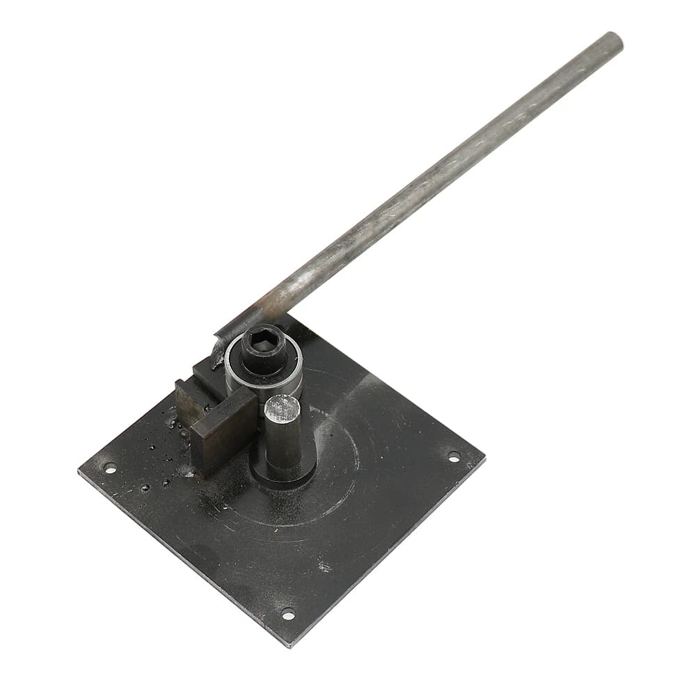 Portable Manual Steel Bar Bender for 1MM to 8MM rebar, a compact construction tool for bending deformed rods on building sites.