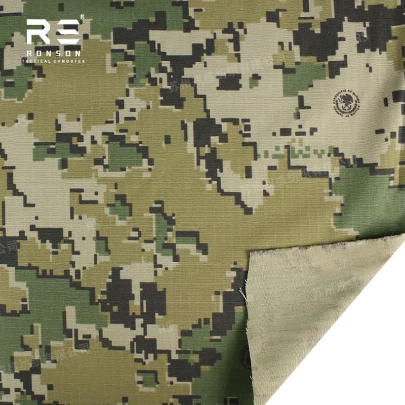 Ripstop Fabric Cotton NYCO5050 | Durable US4CES Camo Uniform Fabric - Thumbnail 7