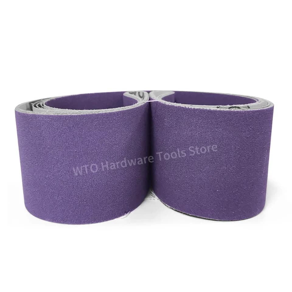 726A Ceramic Alumina Sanding Belts | 915x100mm Soft Cloth | For Metal & Knife Sharpening - Thumbnail 4