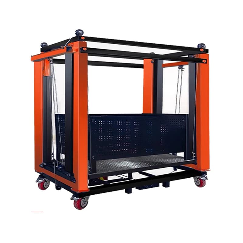 Remote-Controlled Hoist | 4-Meter Heavy-Duty Lift | Portable Scaffolding Winch for Construction & Decor - Thumbnail 2