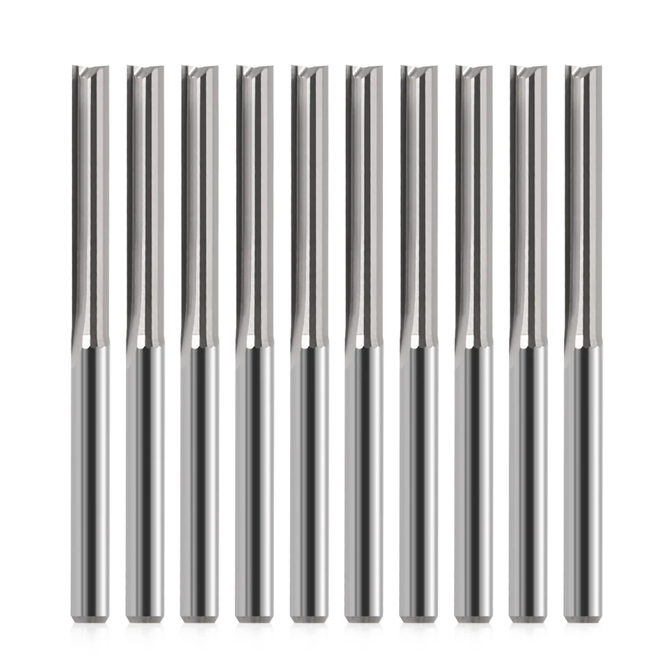 Router bits: multiple identical bits on a clean white background.