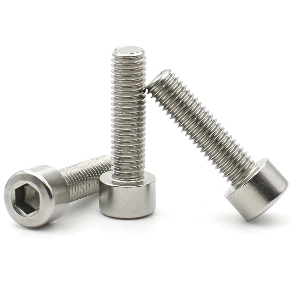 Ground Screw Fasteners | M3-M8 Hex Socket Cap Bolts | 304 Stainless - Thumbnail 5