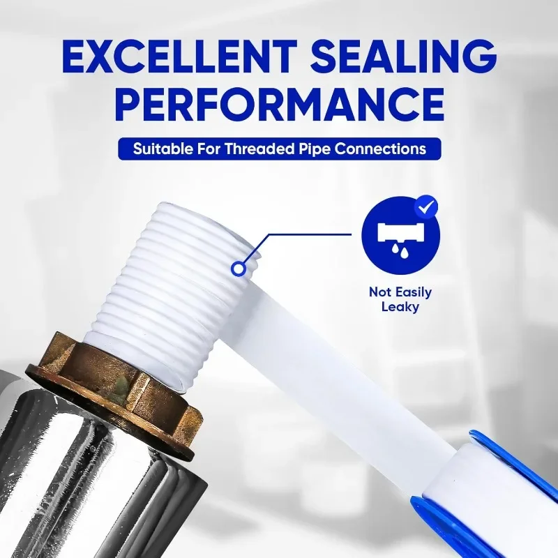 PTFE Thread Tape | High-Density Pipe Sealing | Gas & Water Plumbing Seal - Thumbnail 3