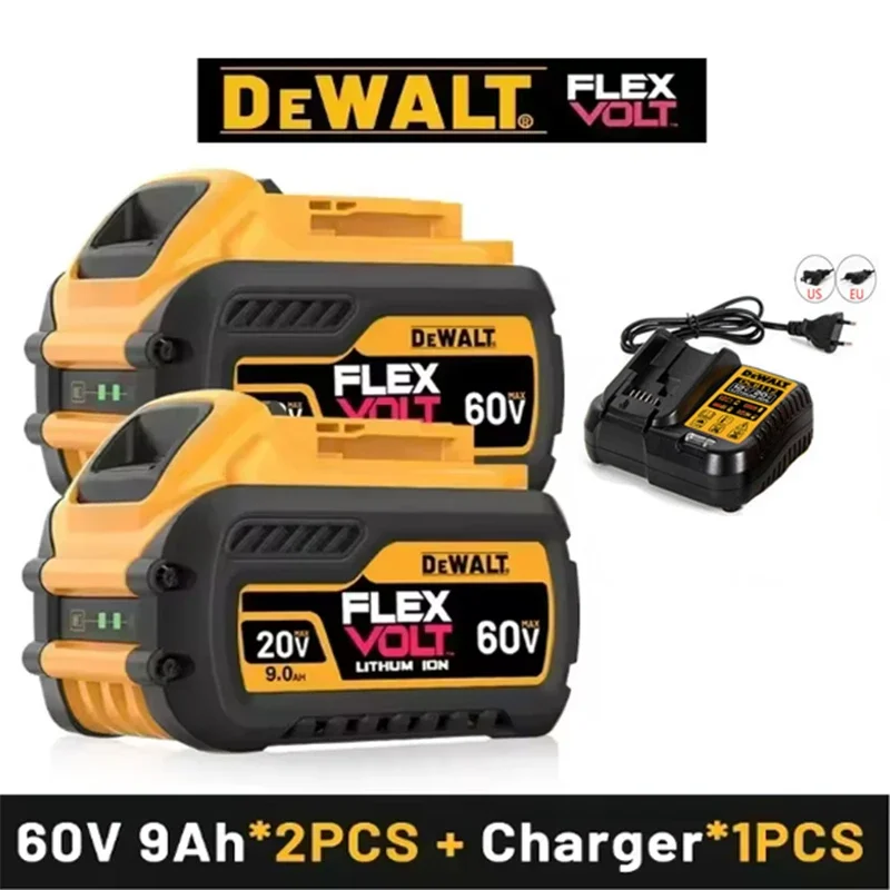 DeWalt 20V MAX Lithium-Ion Battery | 5Ah, 6Ah, 9Ah High-Capacity | DCB200 Replacement Power