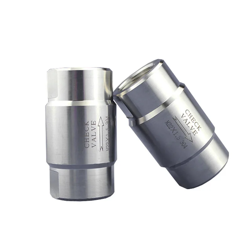Stainless Steel Double Check Valve | 80 Bar Steam | High Temp One-Way - Thumbnail 2