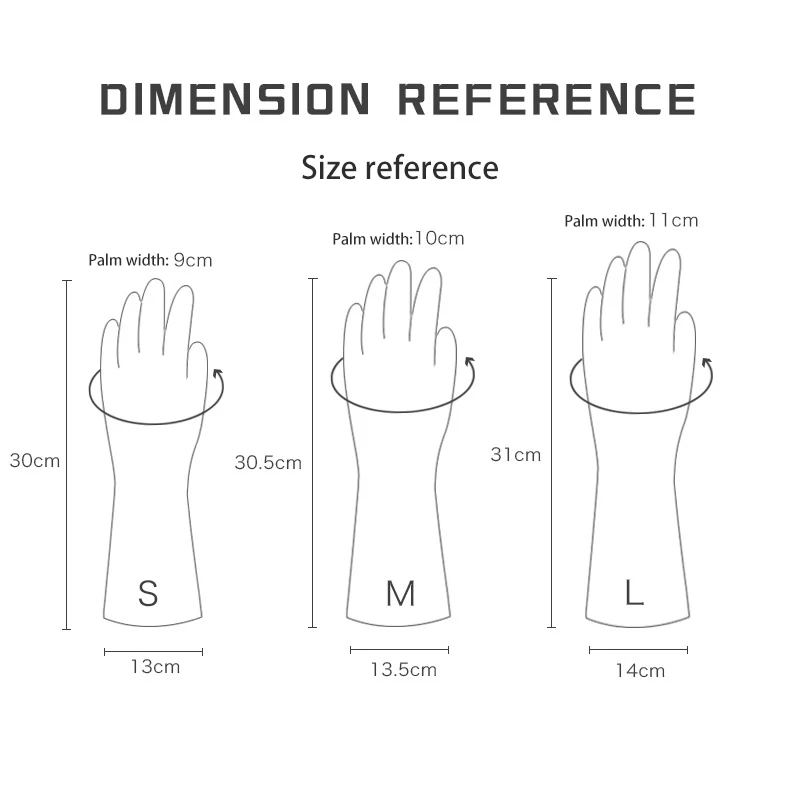 Vinyl Gloves | 10 Pairs PVC Waterproof | Industrial & Household Use - Thumbnail 4