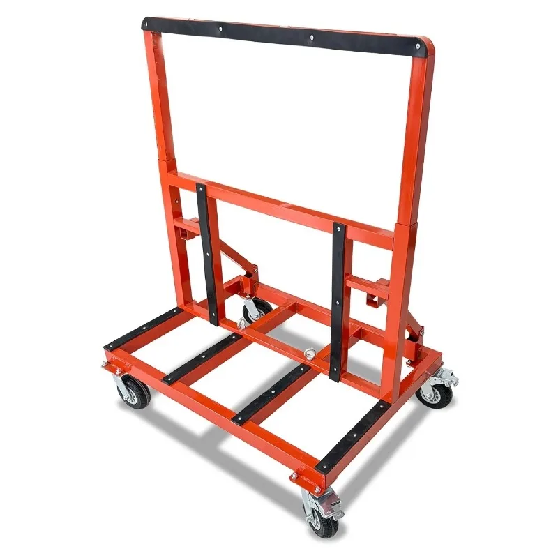 Heavy-Duty Folding Utility Cart | 800kg Capacity | Stainless Steel Four-Wheel Trolley - Image 1