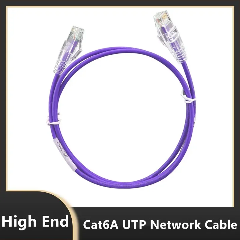 Cat6A Slim Ethernet Cable | UTP RJ45 28AWG | Network Patch Lead - Thumbnail 3