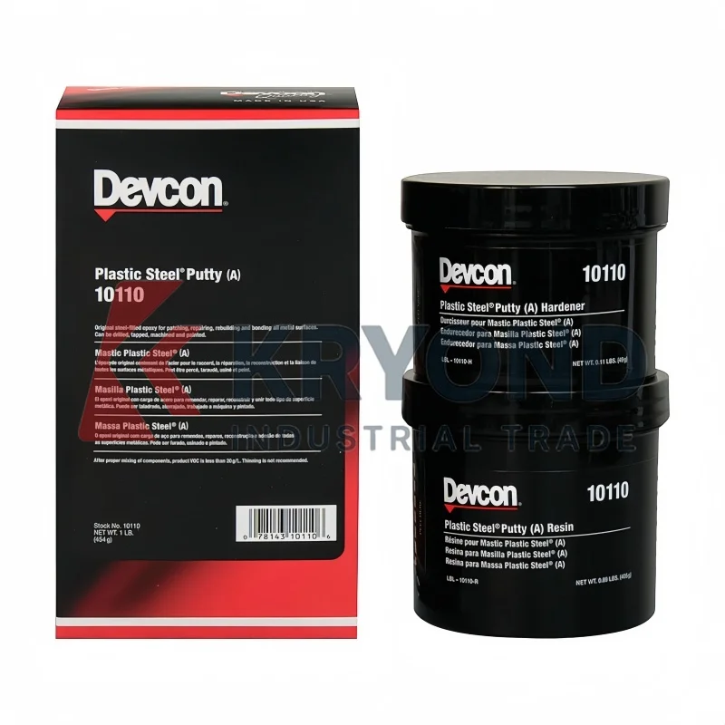Devcon 10110 Steel Putty | Jointing compound for slabs | 454g Epoxy metal repair - Thumbnail 7