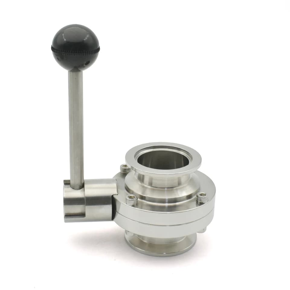 KF Vacuum Gate Valve | SS304 Industrial Stop Control | Manual Butterfly - Thumbnail 3