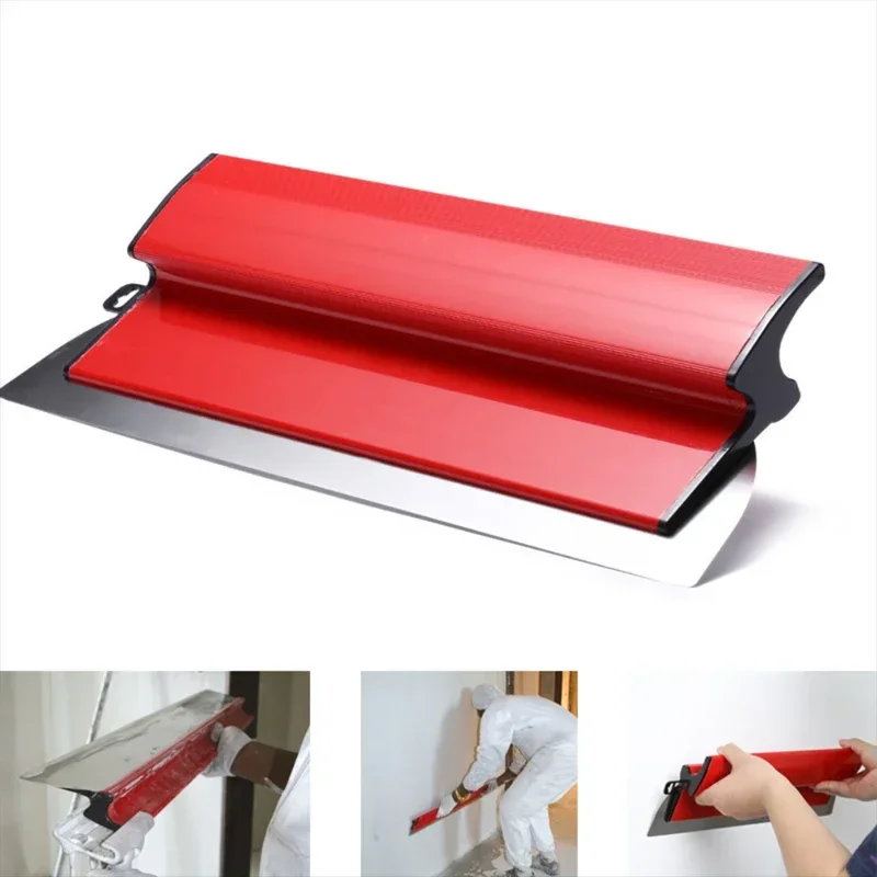 Drywall Finishing Spatula | Flexible 25cm & 40cm Blades for Smooth Painting & Skimming - Thumbnail 2