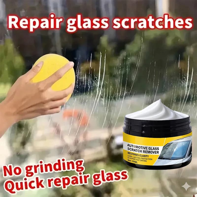 Scratch Repair Paste | For Windshields & Windows | Polishing Compound - Thumbnail 2