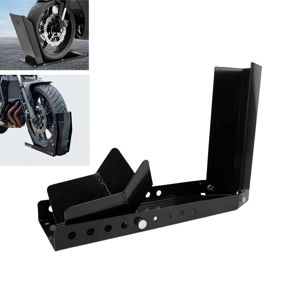 Front Wheel Chock Motorcycle | Heavy Duty 1360kg | 8-24" Wheels Trailer Stand - Thumbnail 2