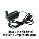 Black Horizontal USB