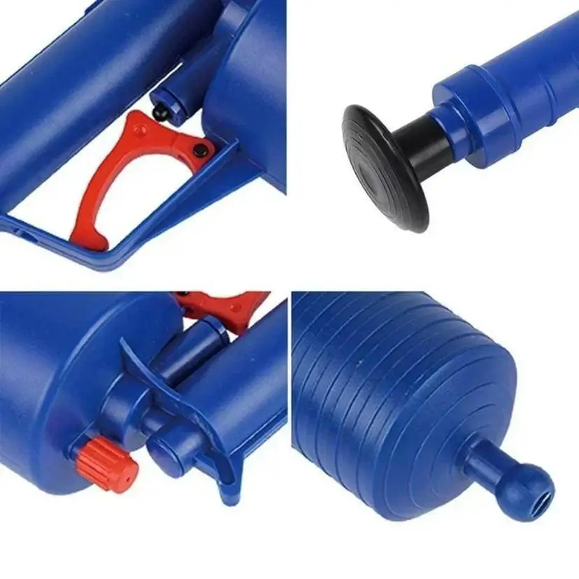 Toilet Plunger | Pump Action Power Cleaner | Floor Drain Unblocker - Thumbnail 3