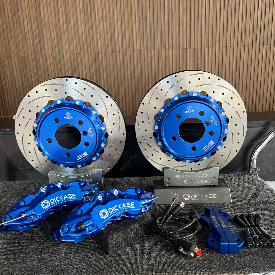 Brake Pads and Rotors Kit | 6-Piston Calipers | For BMW F30 F80 E92 - Thumbnail 3