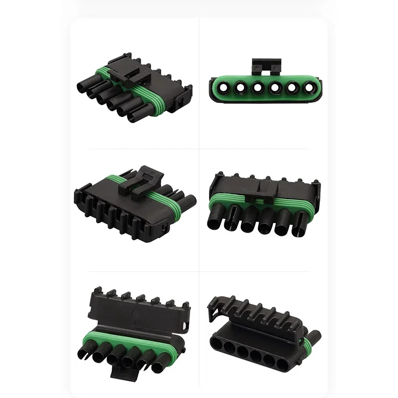 Weatherproof Connectors | Male & Female Sockets | 1-6 Pin Sets - Thumbnail 5