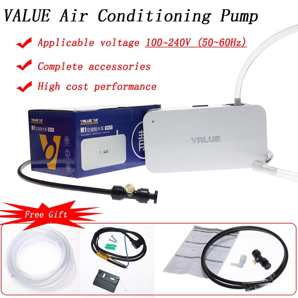 Air Conditioner Condensate Pump | Ultra-Quiet 100-240V | Automatic Drainage - Thumbnail 2