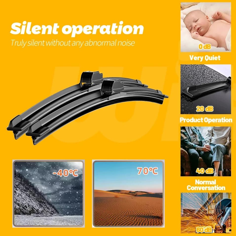Kuga 26 Inch Wiper Blades | All-Weather Performance | 2013-2019 Fit - Thumbnail 2