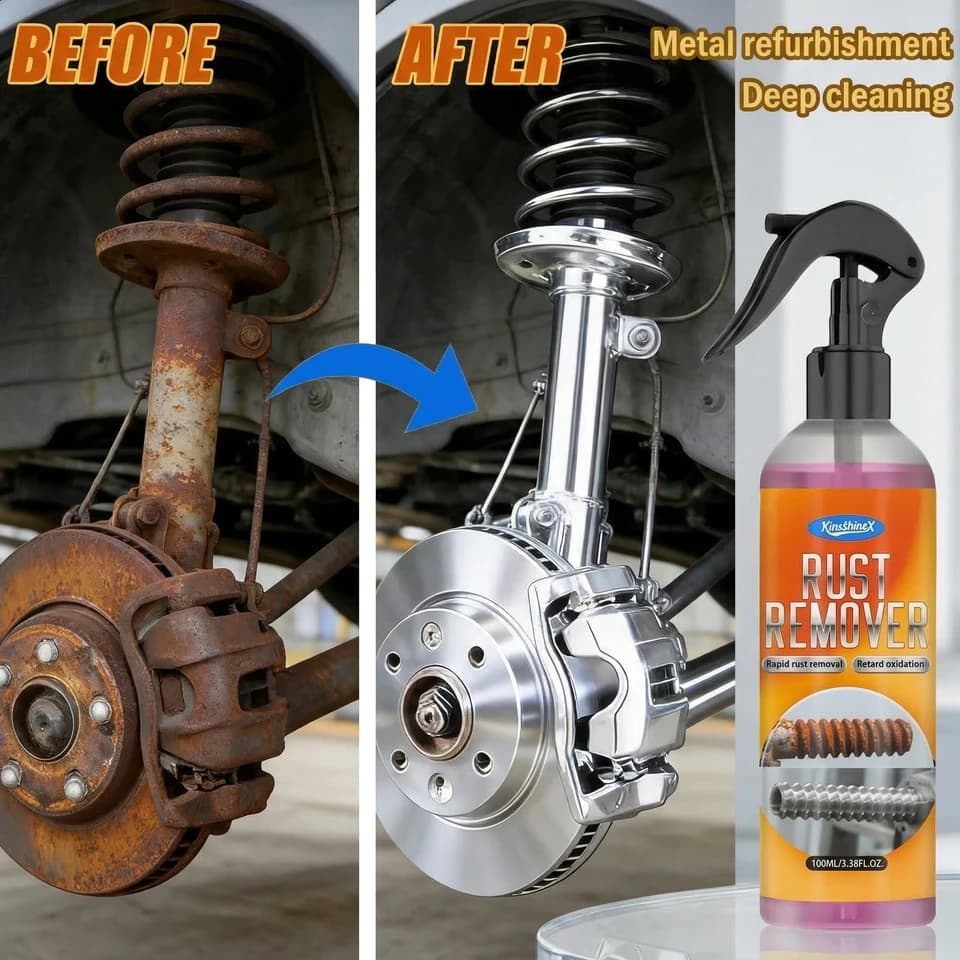 Car Rust Converter Spray | Chassis & Metal Rust Treatment | Lubricant - Thumbnail 3