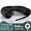 6x4mm Black